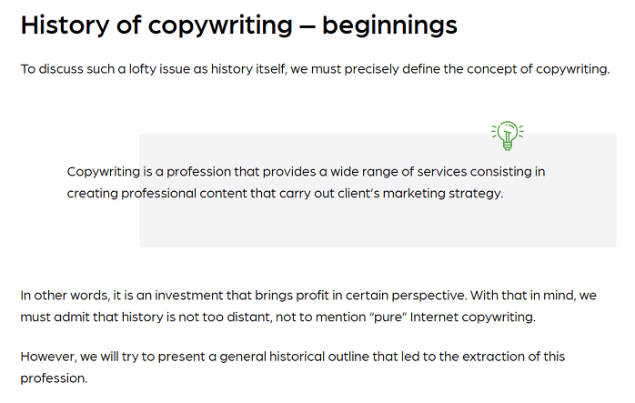 The main body (screen)